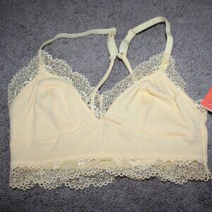 xs yellow bra